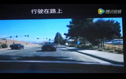 百度首次公开无人车加州城市道路测试视频