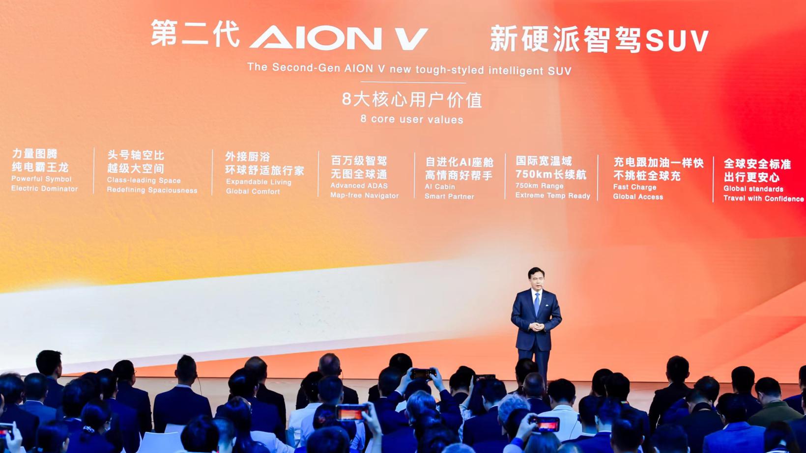 第二代AION V 定义智能纯电SUV新纪元