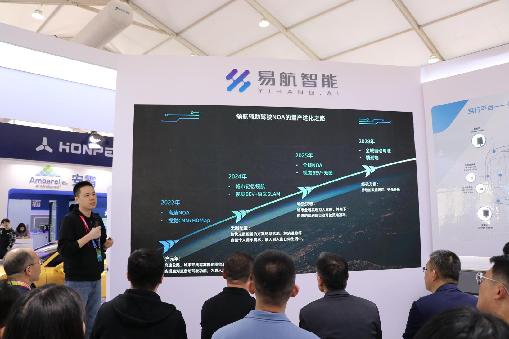 易航智能“笃行”城市智驾平台北京车展重磅发布