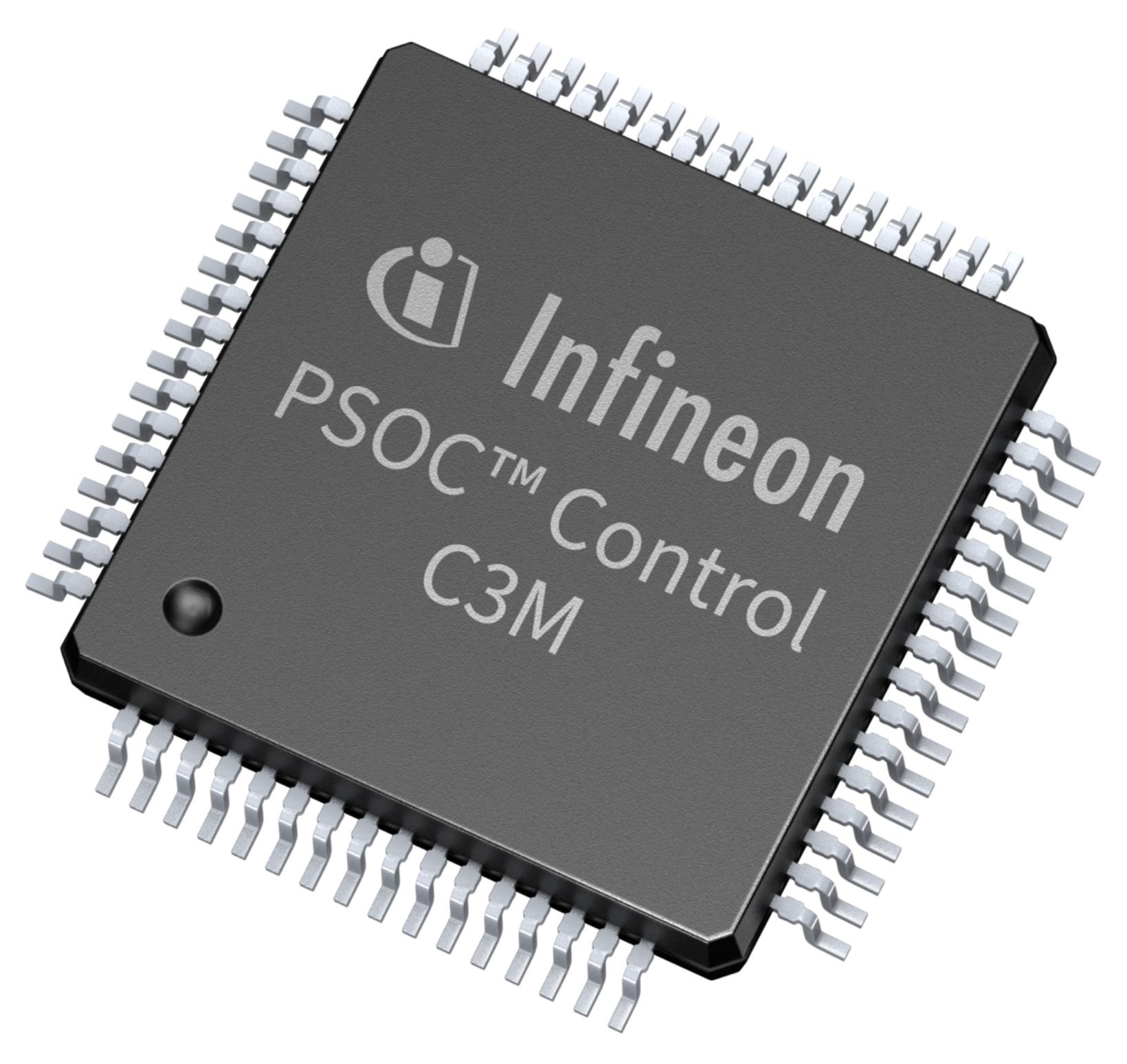 英飞凌推出最新PSOC™ Control MCU 可提高电机控制和电源转换系统的性能和效率
