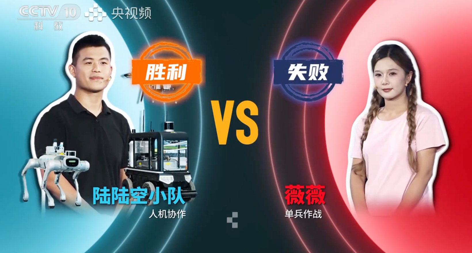 诚芯智联“陆空协同”亮相央视，无人小队上演智能协作挑战