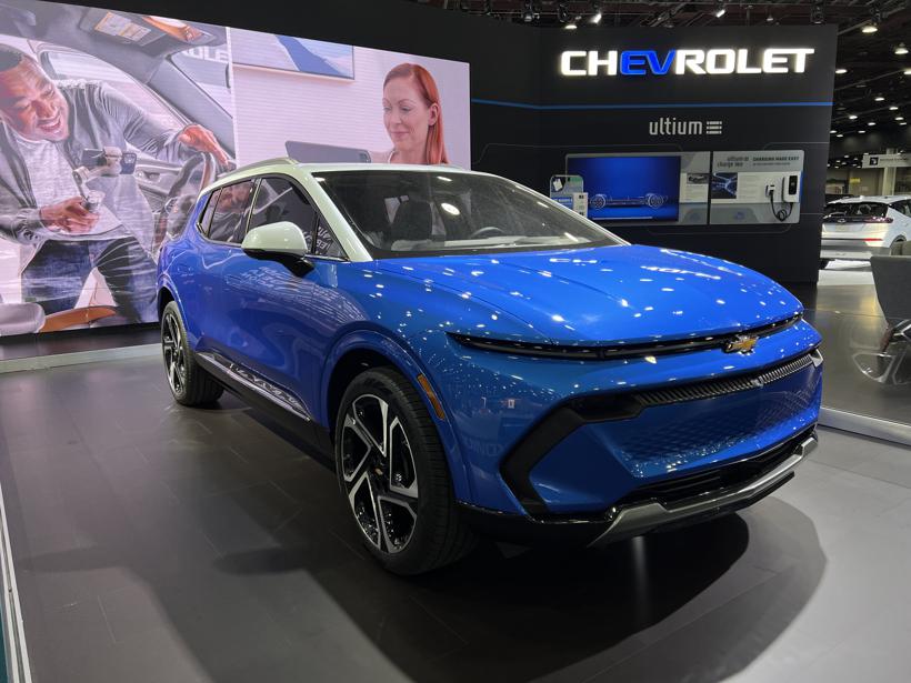 2022北美车展：雪佛兰发布Equinox EV