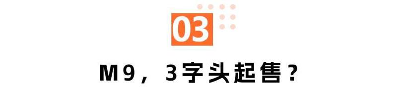 问界M9：1000万内最好，3字头起售？