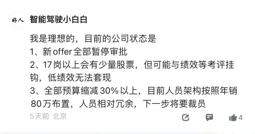 一季度，刺破“理想”