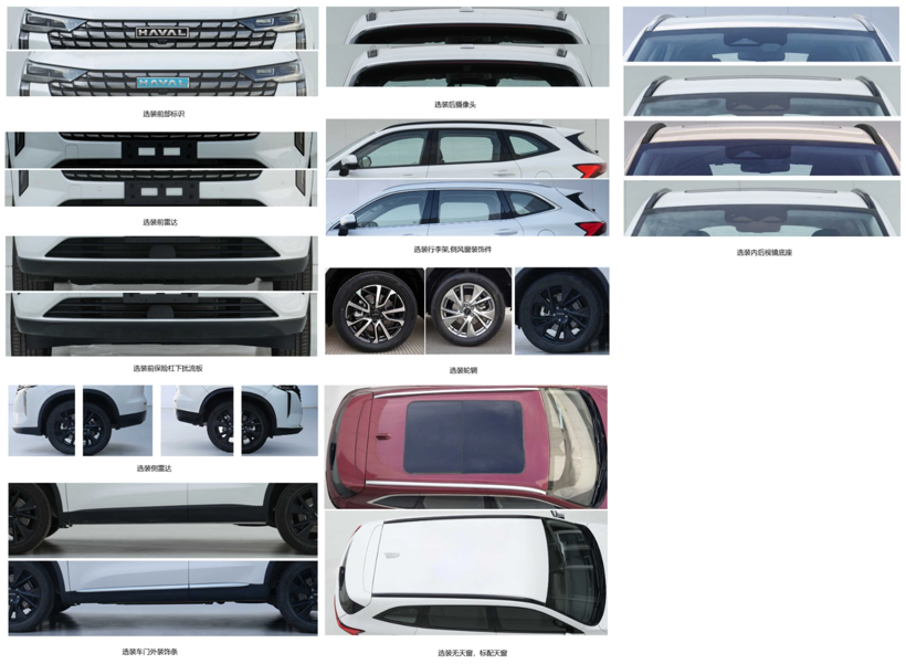 全新长城哈弗 H6 Hi4 申报图公布：1.5 升插混 SUV