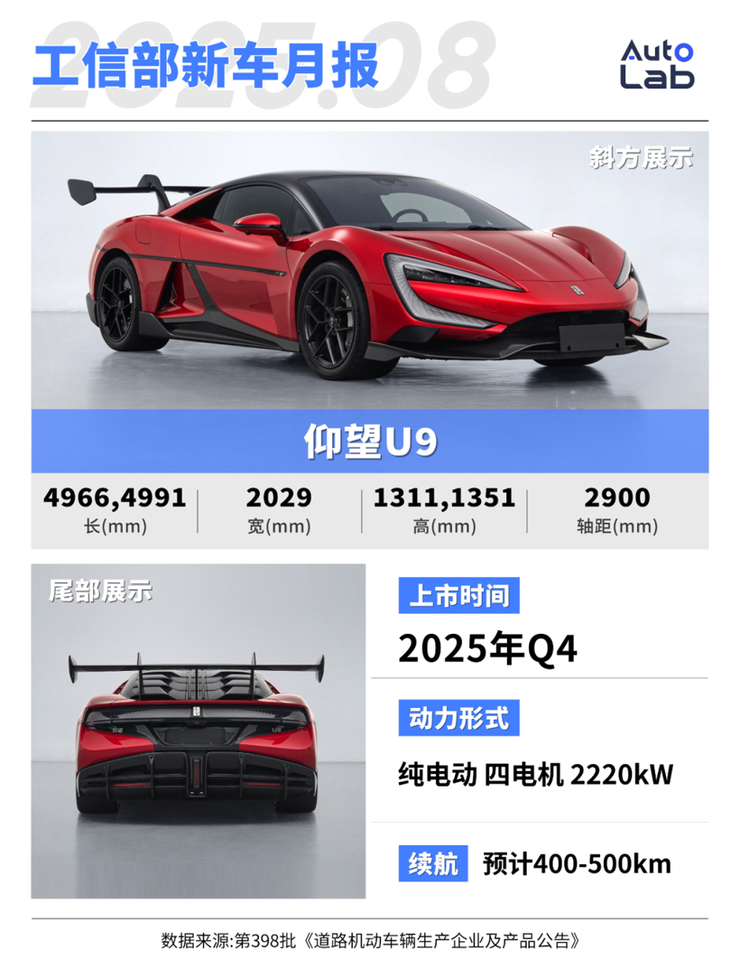8月工信部新车：小鹏“拥抱增程”、全新问界M7、极氪9X纷纷亮相