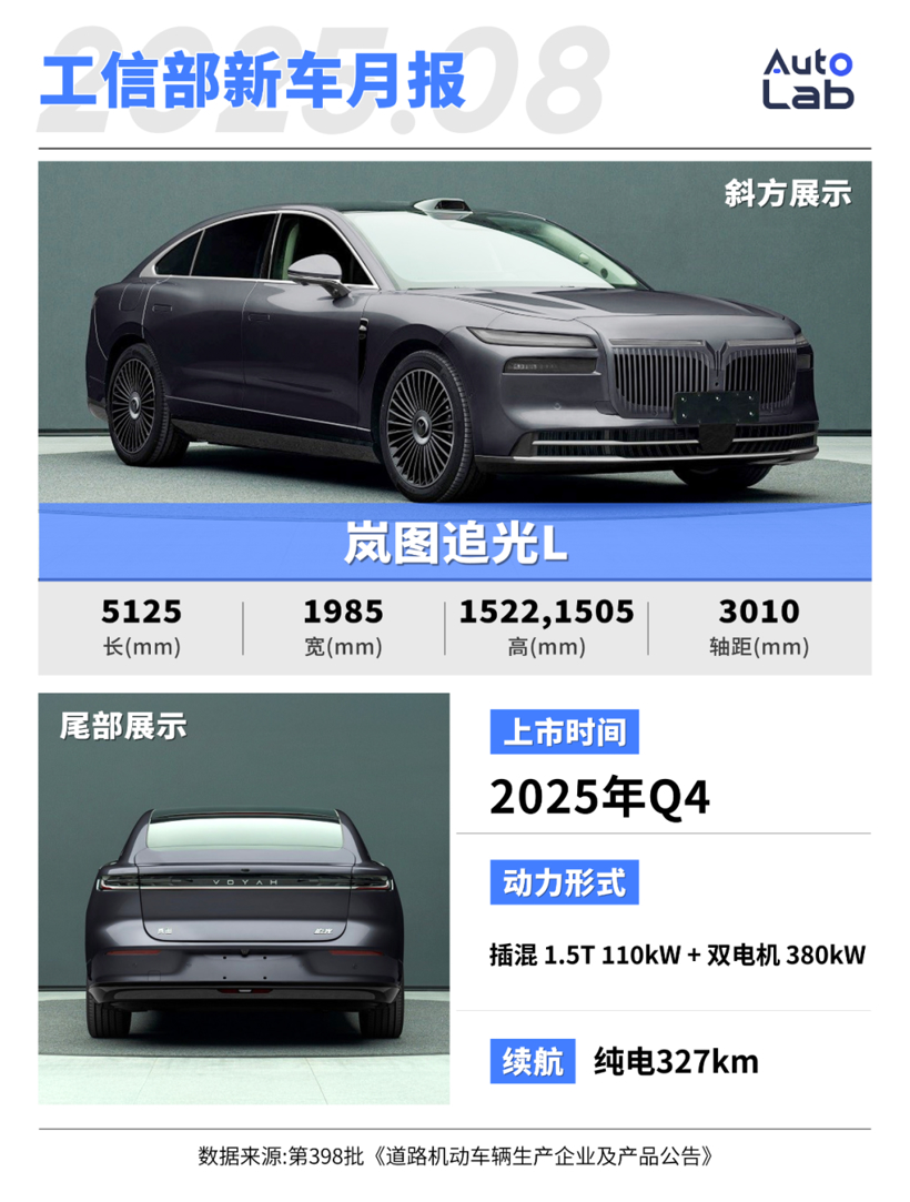 8月工信部新车：小鹏“拥抱增程”、全新问界M7、极氪9X纷纷亮相