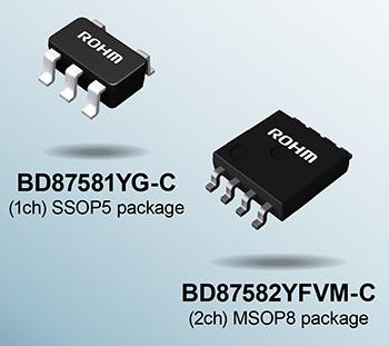 罗姆发布轨到轨输入/输出高速CMOS运算放大器BD8758xY系列 适用于汽车和工业设备应用