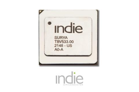 indie推出高度集成的Surya LiDAR SoC 提高自动驾驶水平