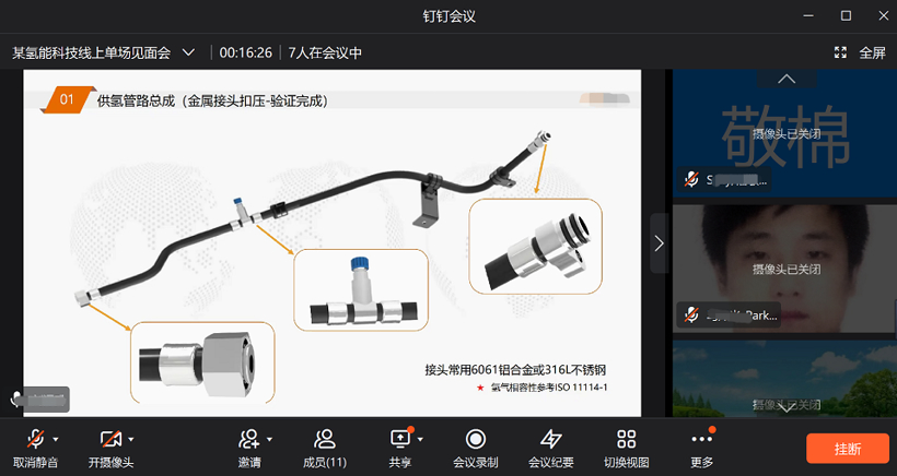 某氢燃料买家寻找线束、传感器、管路等供应商|单场项目对接会