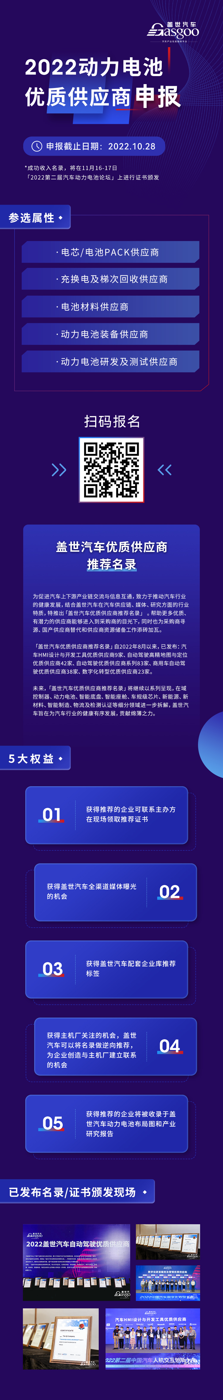 开幕在即! | 盖世汽车2022第二届汽车动力电池论坛
