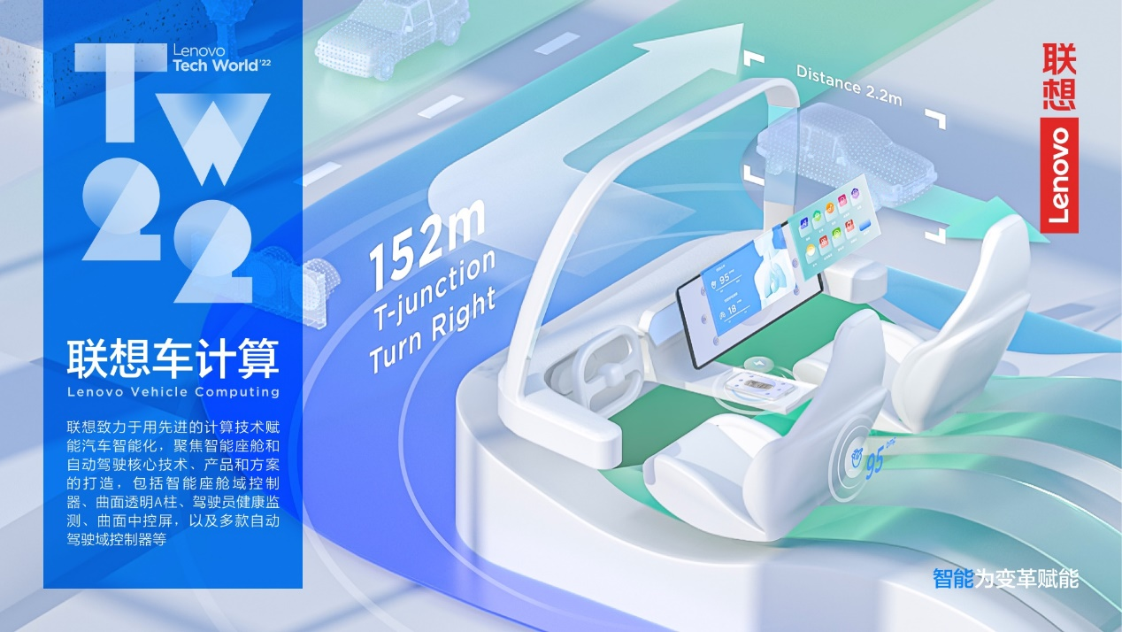 助力汽车新四化，联想首次发布车计算战略规划