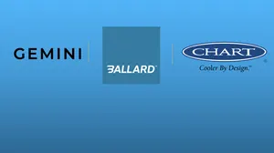 Gemini、巴拉德与Chart合作研发零排放自动驾驶燃料电池车