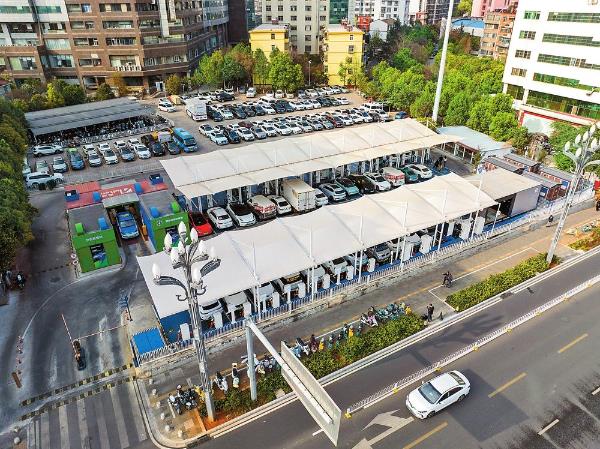 云南省最大功率充换电站正式投运