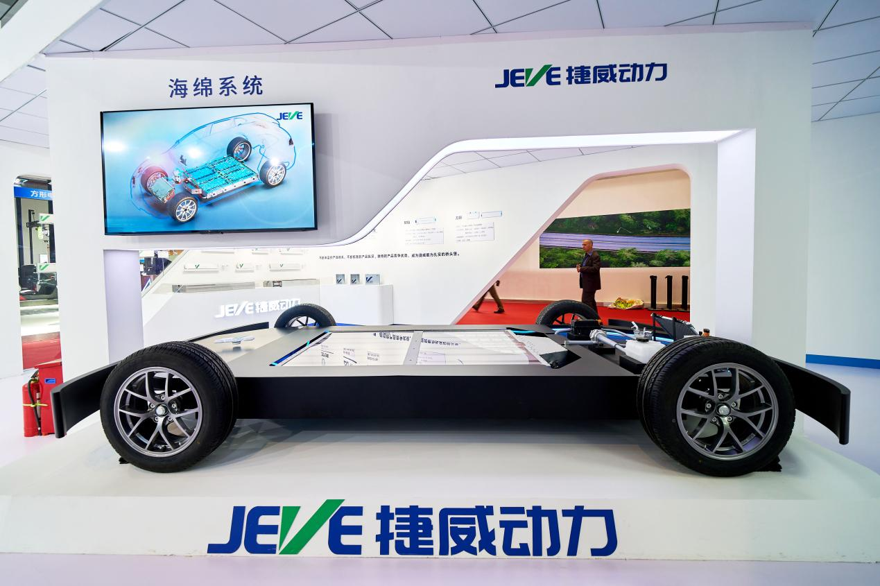 捷威动力携“海绵系统”及多款新品亮相上海车展
