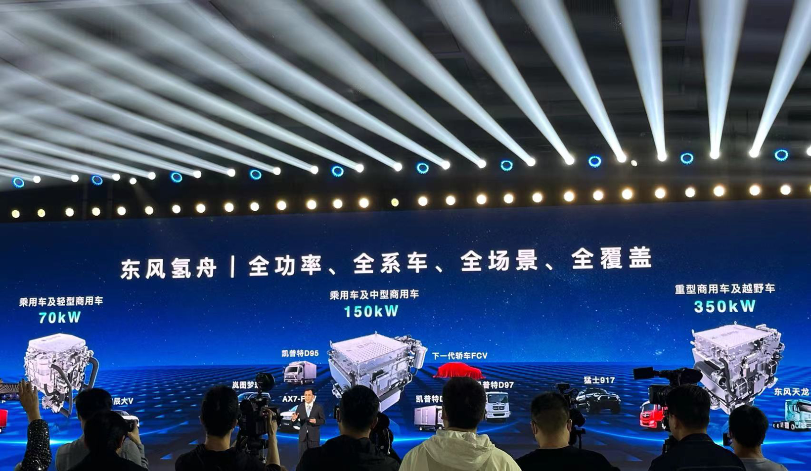 东风公司200辆氢燃料电池车型交付