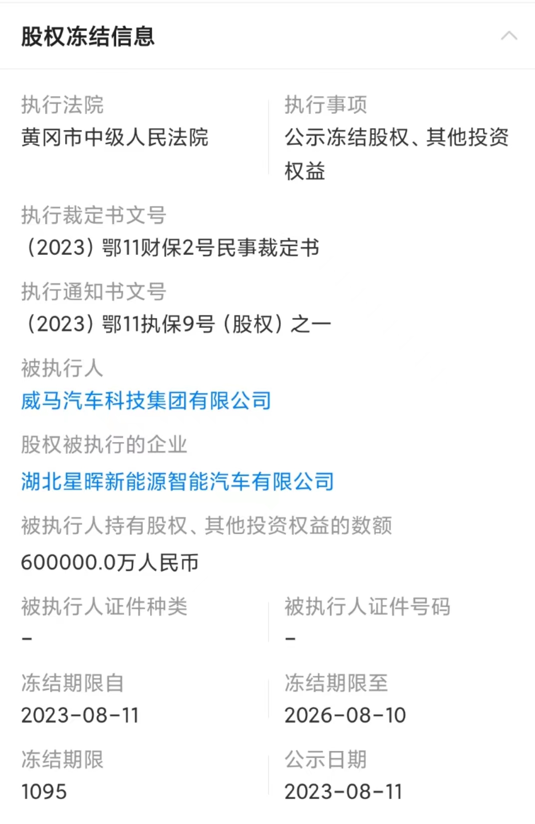 威马60亿股权被冻结，出海还能拯救吗？