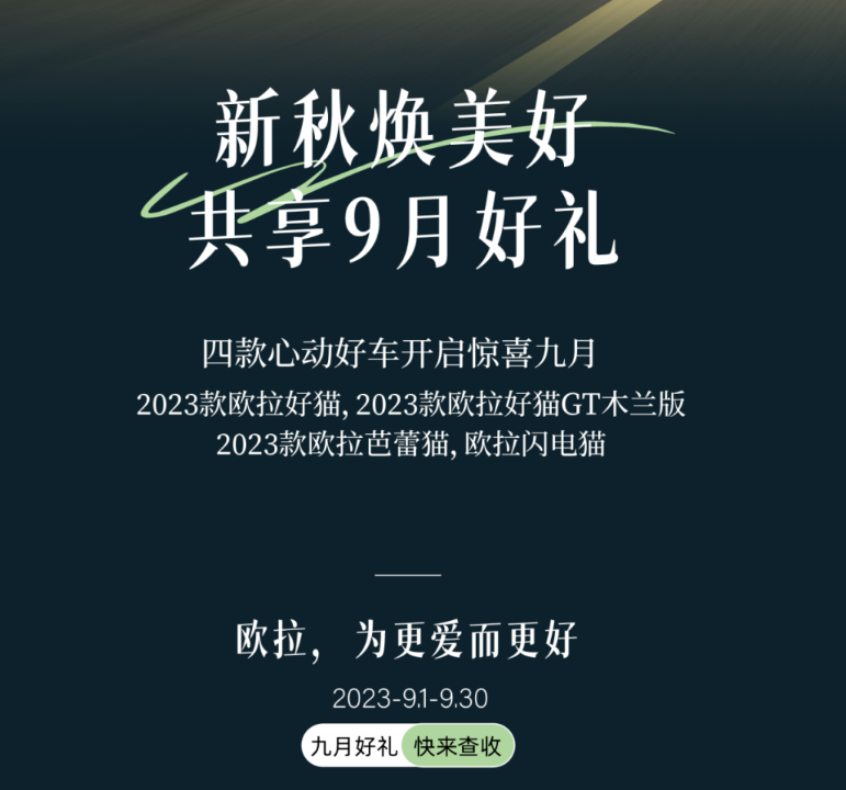 冲刺“金九银十”，九月车市“降价潮”持续升温