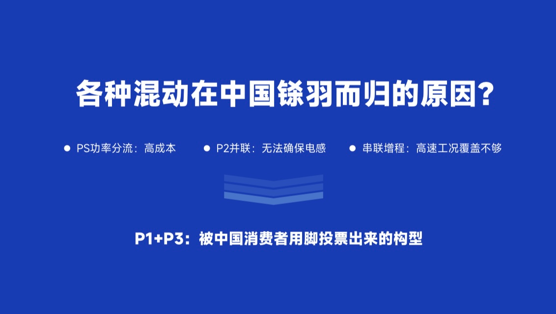 车评人吴佩：P1+P3串并联——中国用户用脚投出来的票