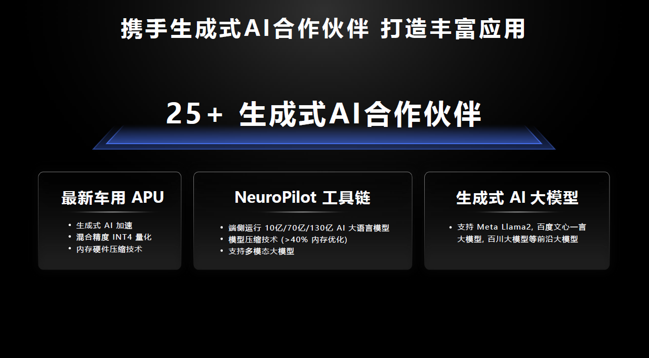 独家3纳米+端侧强AI，联发科打造汽车最强 “大脑”