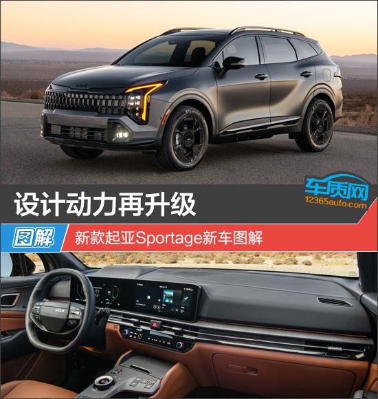 设计动力再升级 新款起亚Sportage新车图解