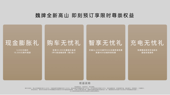 魏牌全新高山正式预售 开启MPV家庭新时代