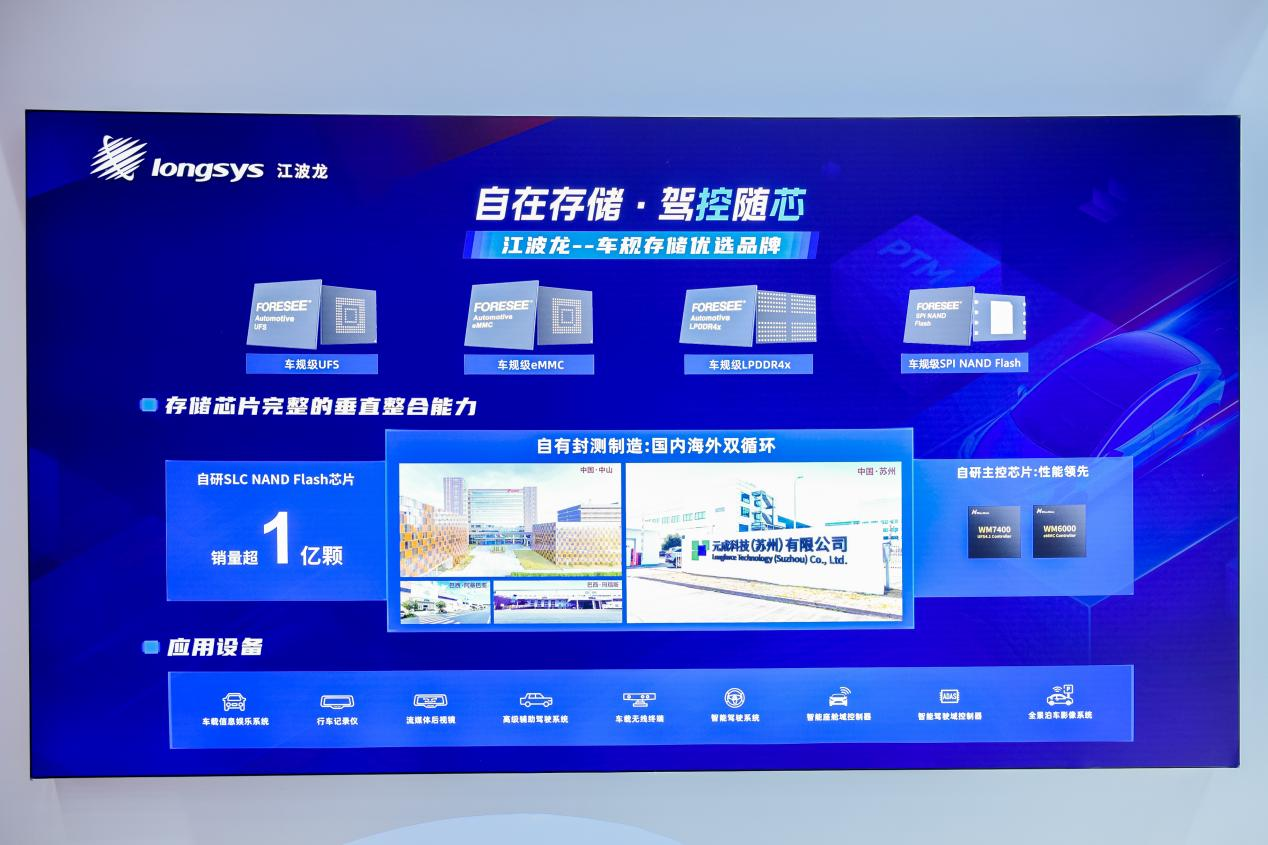 江波龙：全产品矩阵塑造车规存储优选品牌