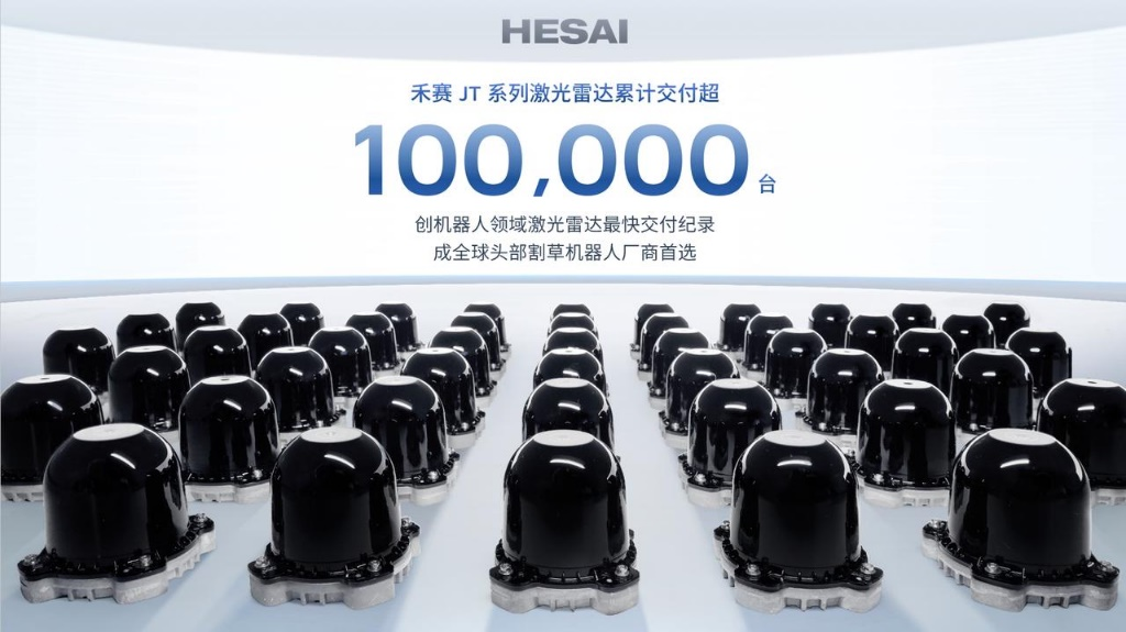 禾赛发布2025 Q2 财报：二季度总交付量翻四倍，上半年出货量超2024全年